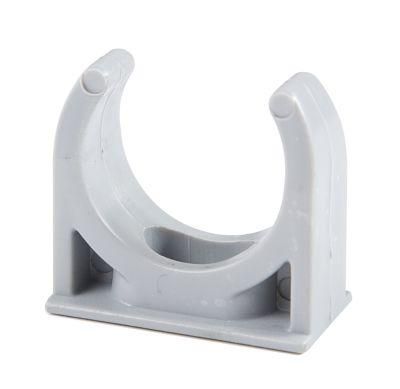 Factory Manufacture Plastic PVC Pipe Fittings for Electric Wire Tube Conduit Clips
