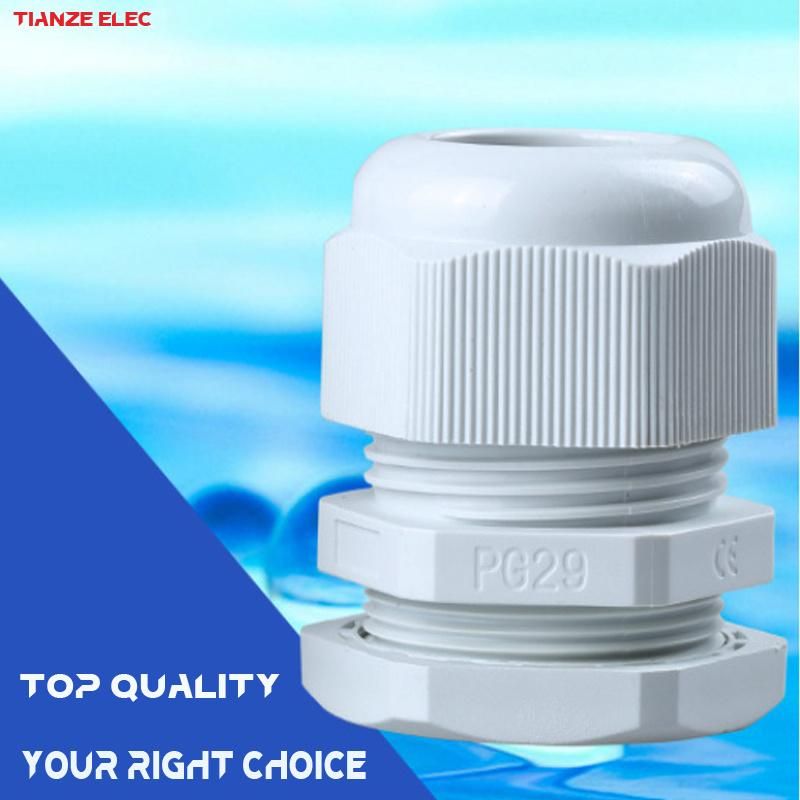 Pg29 IP68 Waterproof Grade Nylon Cable Gland