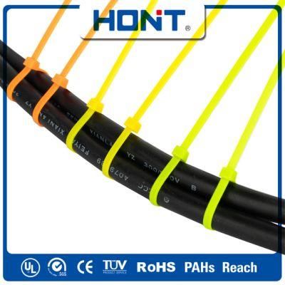 Colorful Costomized Self Locking Ht-2.5*100 Nylon Cable Tie with CE