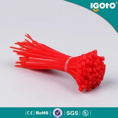 Igoto Et 5*350 100% PA66 UL CE Certificated Self-Locking Nylon Cable Tie