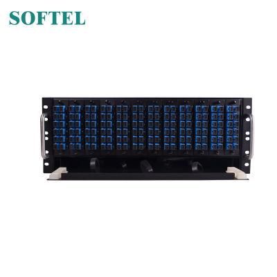 Rack Mounted Fiber Optical Frame 144c Distribution Box