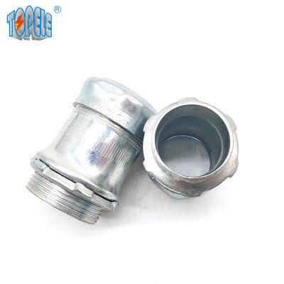 Steel EMT Conduit Fittings of EMT Connector Compression Type