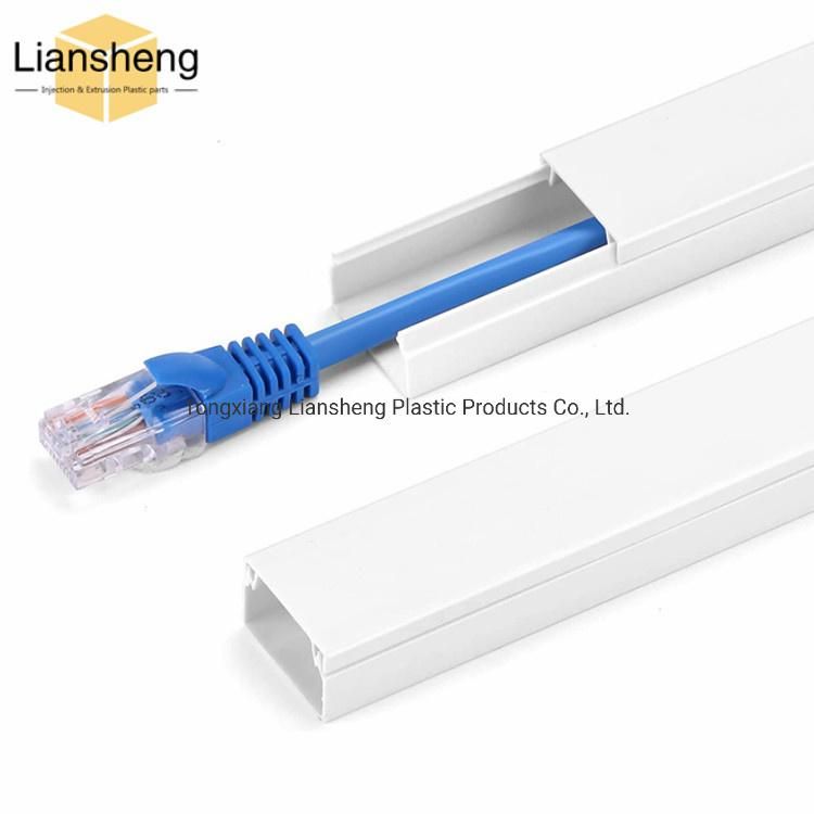 Wall Cable Corner Concealer Kit, Corner Duct Cable Management Channel,