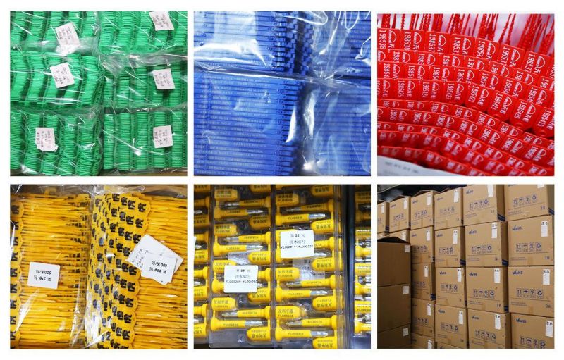 Disposable Pull Tight Tear-off Valve Plastic Security Seals for Logistic Vehicles