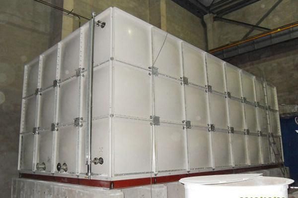 50 Cubic Meter Fiberglass FRP Bolted Drinking Grade Square Well GRP Water Storage Tank