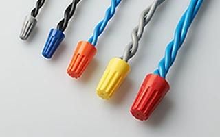 PVC Electrical Spiral End Connector Screw Wire with P73