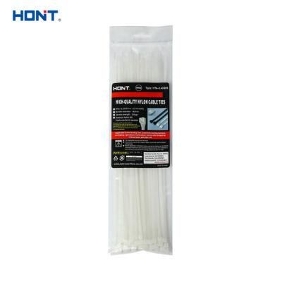 Manufacturere Good Quality Hta-4.8*350 Nylon Cable Tie with Reach SGS