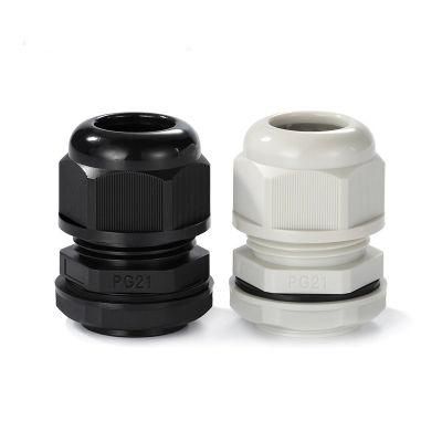 IP67 Water Proof Pg21 Nylon Plastic Wire Cable Gland