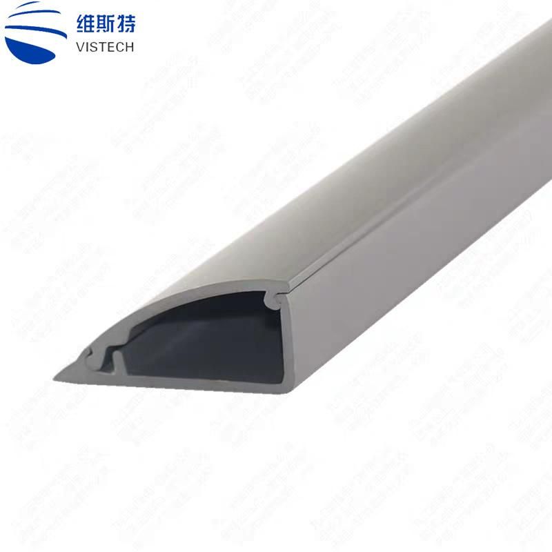 Top 10 Sale Grey/White Colors Big Size PVC Triangle Trunking