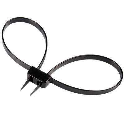 12*500 Black Nylon Heavy Duty Plastic Handcuff Cable Ties