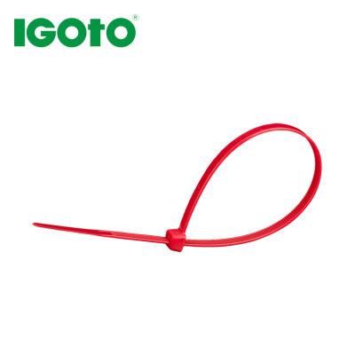 Customized Colourful Nylon Zip Ties Low Profile Cable Tie