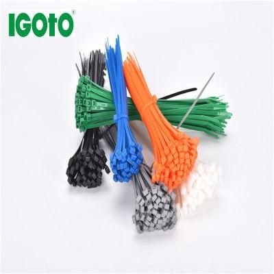 Plastic Nylon 66 Cable Ties 4X250 mm Black Zip Tie Colored Nylon Cable Tie