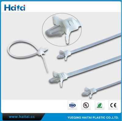 High Tensile Strength Superior Self Locking Push Mount Nylon Cable Tie Manufacturer