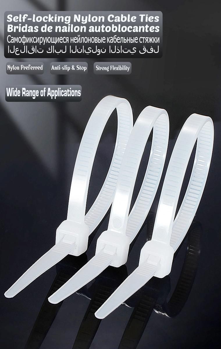 Top Quality Self-Locking Nylon66 Cable Ties