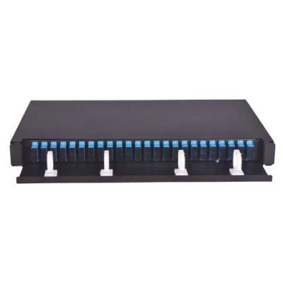 24 Core Wall Mount Optical Distribution Box Fiber Optic ODF