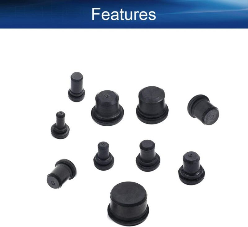 Solid Rubber Stoppers EPDM Rubber Bungs Great Cable Gland Accessories