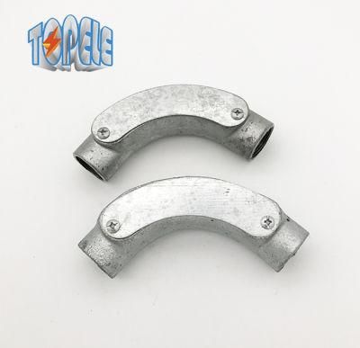 20mm 25mm Malleable Iron Inspection Bends for Electrical Galvanized Conduit