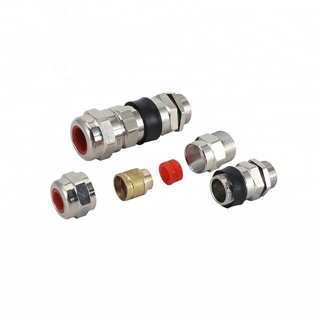 Hot Sale Nickel Plated Explosion Proof Double Seal Srmored Cbtl Cable Gland