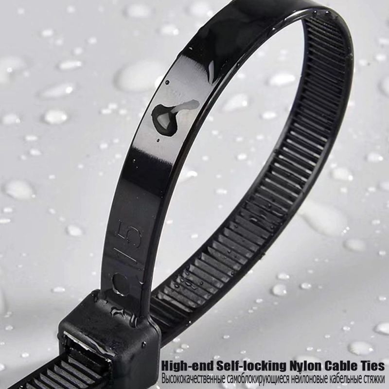 4X200mm 8inches Self-Locking Nylon Cable Ties