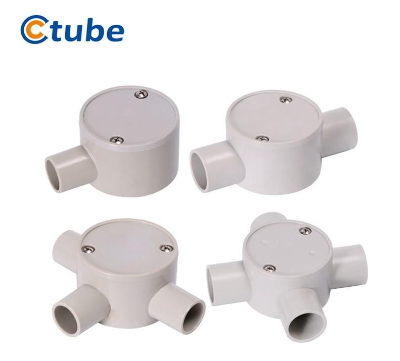 Good Quality Plastic Electrical Switch Wiring Fitting Conduit Switch Box