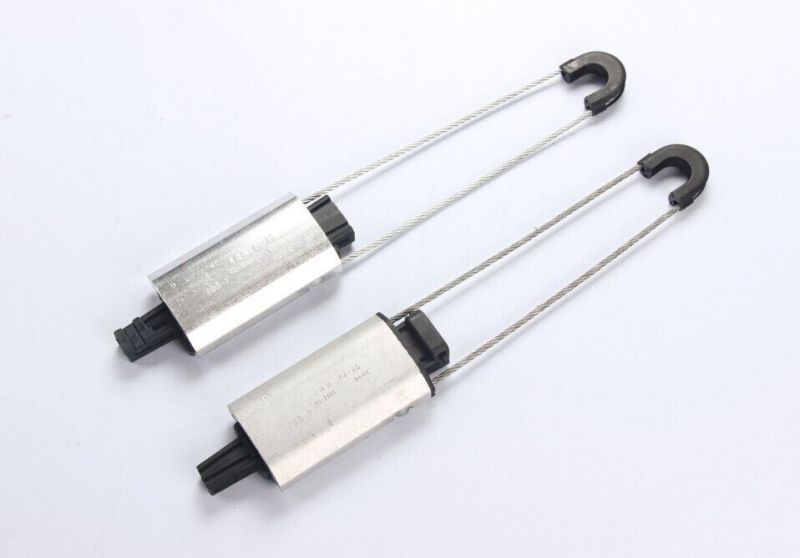 Aluminum Alloy Anchor Clamp / Dead End Clamp Optic Fiber Cable Accessories