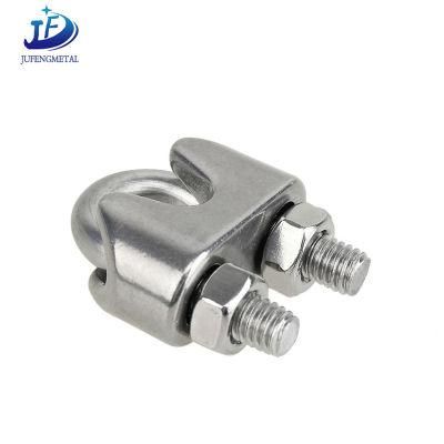 OEM Sheet Fabrication Zinc Plate Stamping Metal Wire Cable Clip