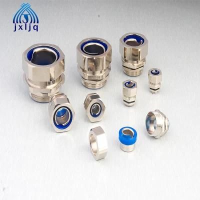 Brass Connector for Waterproof Electrical Conduit Pipe Fittings M Type