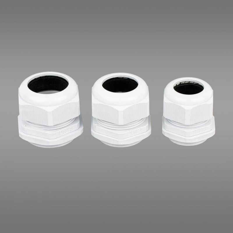 Plastic IP 68 Mg Type Nylon Cable Gland with Washer Mg40