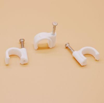 ISO Approved Galvanised Plastic Clamp Desktop Cable Management Cord organizer Clip with Good Service