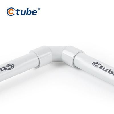 Ctube Pipe Connector Fittings PVC Electrical Conduit Elbow