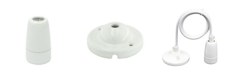 Suspension Clamp Porcelain Pulley Block for Cable Clip