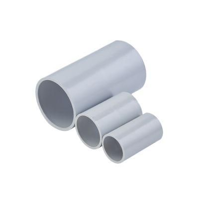 20mm Plastic Rigid Conduit Fittings Connector PVC Electrical Soild Coupling