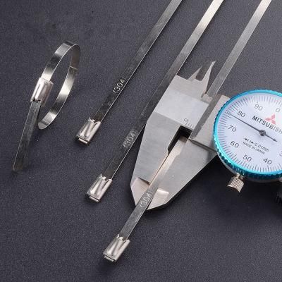 Naked Metal Cable Tie UV Resistant Stainless Steel Cable Tie
