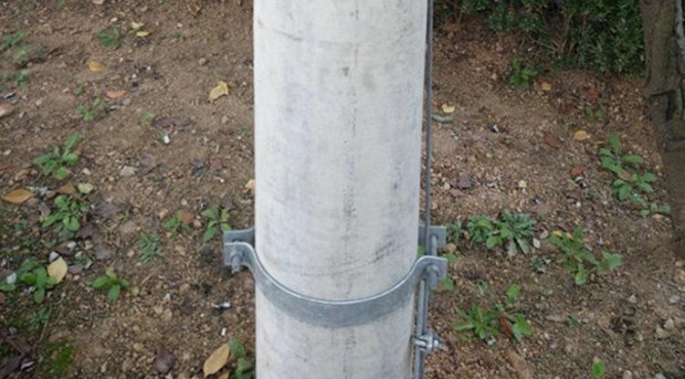 China Factory Pole Band Clamp with High Quality