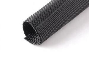 Self-Closing, Open Tubular Shape Pet PA Fibre Woven Ribbon Hose Mechanical Protector ISO9001