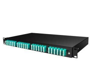 96 Cores Patch Panel with MPO-LC Patchcords and Adapters