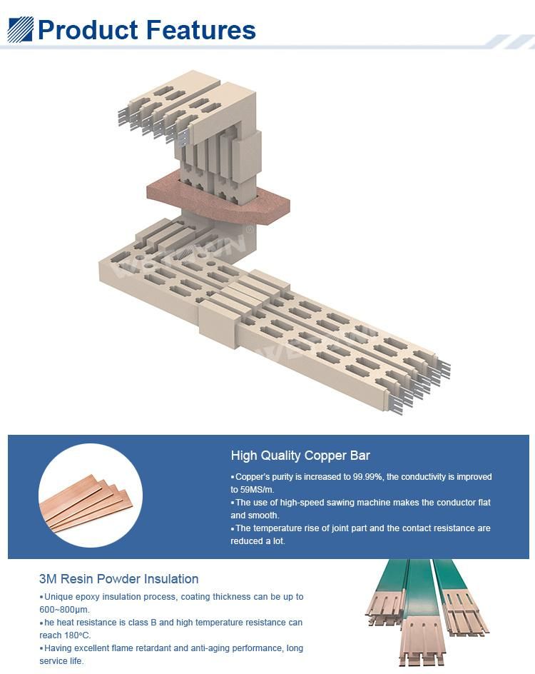 /Bus Duct IP68 Cu Conductor for Nuclear Powergm-Z 3.6-35kv Cast Resin Electrical Busway