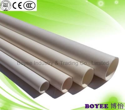 PVC Black 180 Bending Degree Wire Pipe