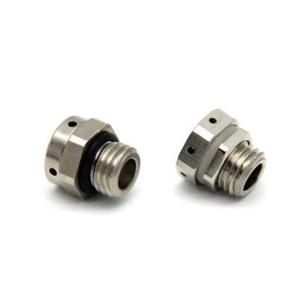 Brass Waterproof Vent Plug Metallic Color Metric Type Metal Waterproof Air Plug Good Quality Cable Gland