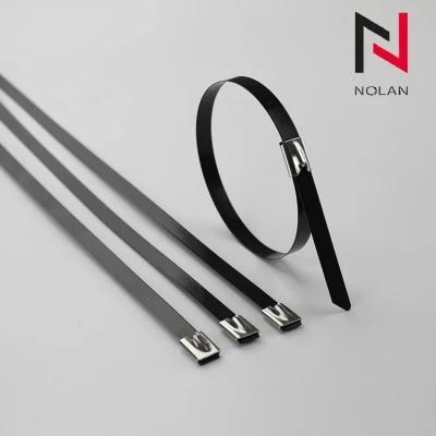 316 Stainless Steel Cable Ties Stainless Steel Barb Lock Nylon Ties PVC Coated Stainless Steel Ties