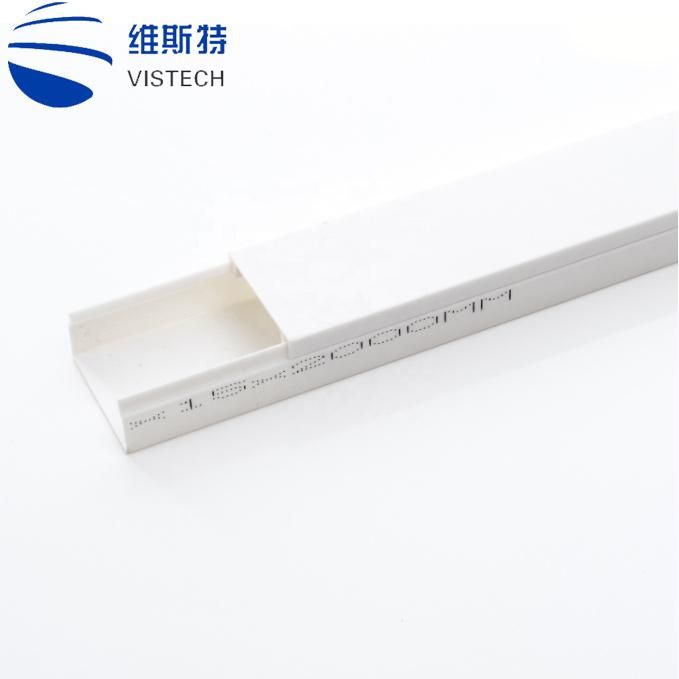 PVC Trunking Indoor Use for Wire White Cable Commercial/Industrial PVC Trunking