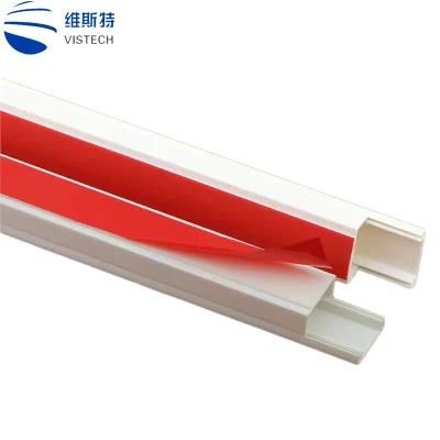 White Color PVC Electrical Cable Trunking 100*50mm