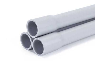 Customized 20mm 25mm Rigid Electrical Nonmetallic Plastic PVC Conduit Pipe