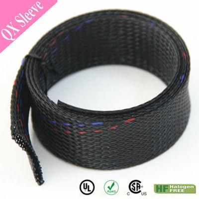 Eko Black Pet Nylon Sleeve Braided Expandable Wiring Harness Wrap