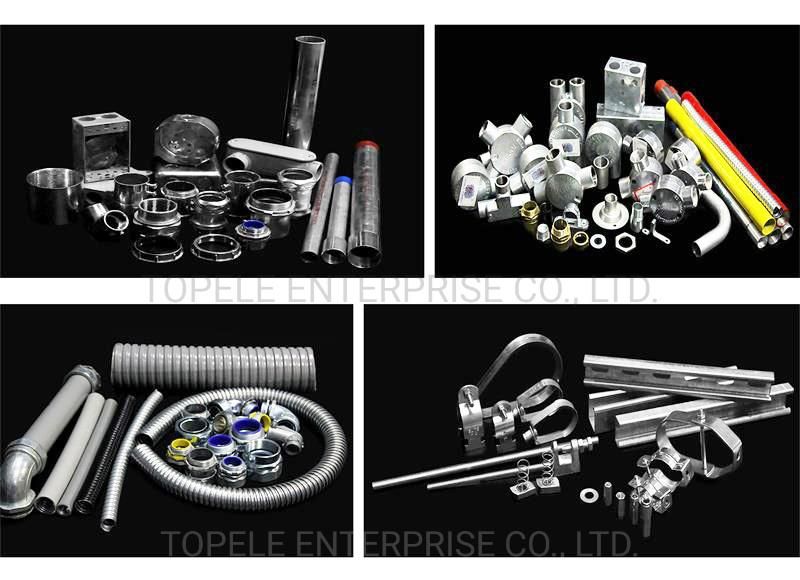 1/2" - 4" Aluminum Die Cast UL Approval EMT Rigid Conduit Body with Cover Threaded or Set Screw Type