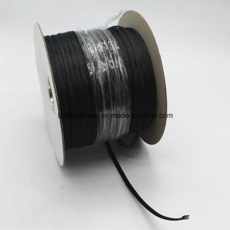 Pet Non Flammable Polyester Braided Sleeve