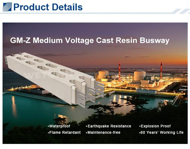 /Bus Duct IP68 Cu Conductor for Nuclear Powergm-Z 3.6-35kv Cast Resin Electrical Busway