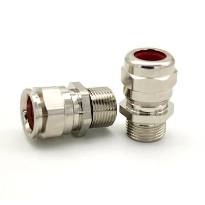 Explosion-Proof Cable Gland M16 Waterproof Metal Glands with Locknut