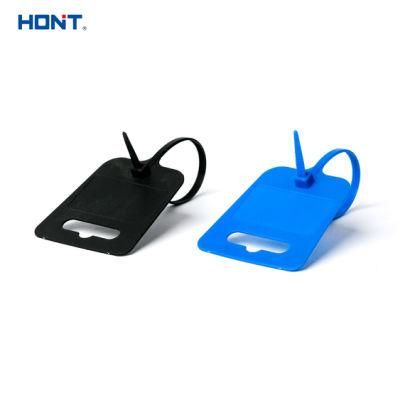 Blue Ht-165mt Plastic Marker Ties with SGS, UL Ce