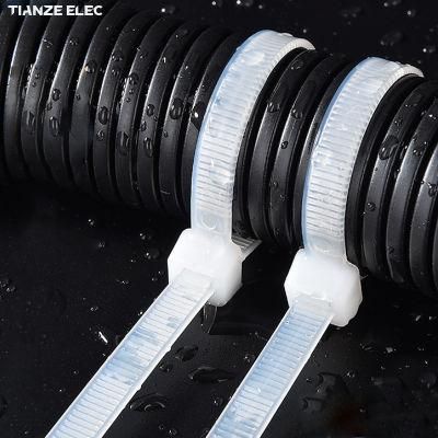 Self-Locking Nylon Cable Tie UV Natural Zip Ties